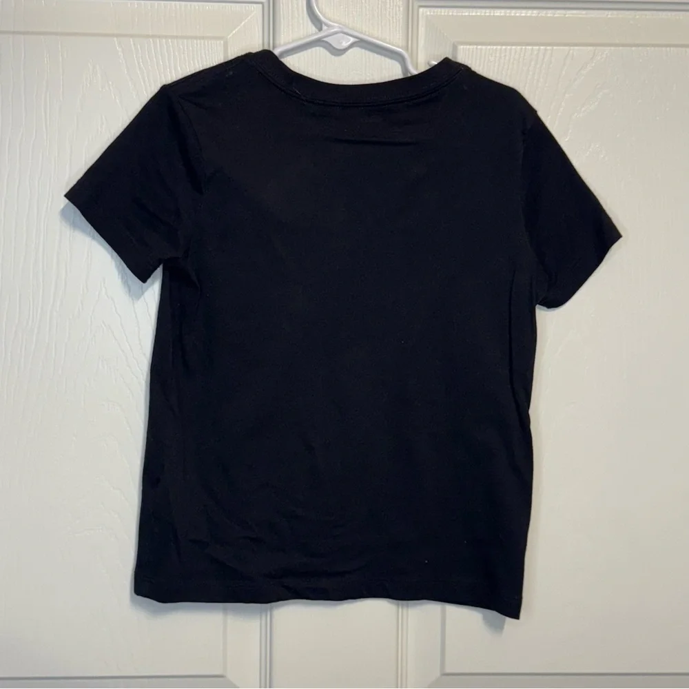 Old Navy Boys XS 5 The Future Black and White Short Sleeve Tee